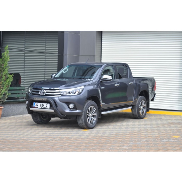 Praguri Laterale Toyota Hilux 15 -> - ARP Newstar Grey - imagine 11