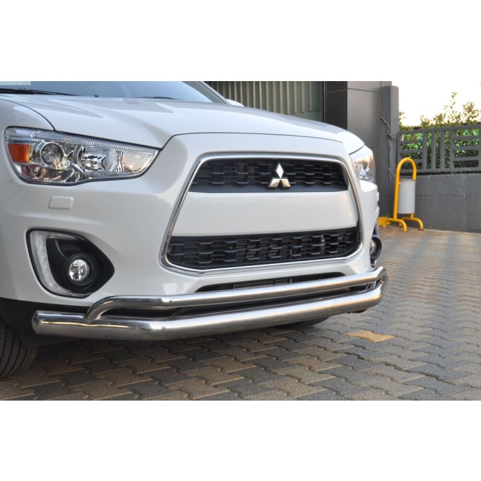 Bara protectie fata Mitsubishi ASX 13-Prezent ┬á- ARP ARROW, Chrome - imagine 2