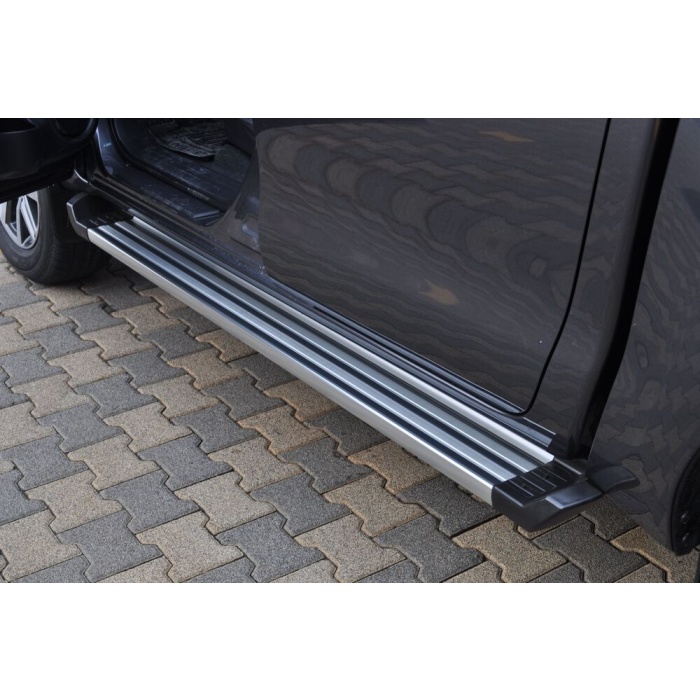Praguri Laterale Toyota Hilux 15 -> - ARP Ronesans Silver - imagine 6