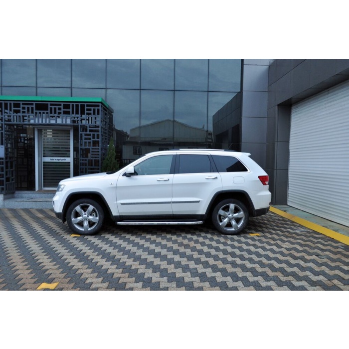 Praguri Laterale Jeep Grand Cherokee 12 -> - ARP Newstar Chrome - imagine 8
