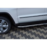 Praguri Laterale Jeep Grand Cherokee 12 -> - ARP Newstar Chrome - imagine 9