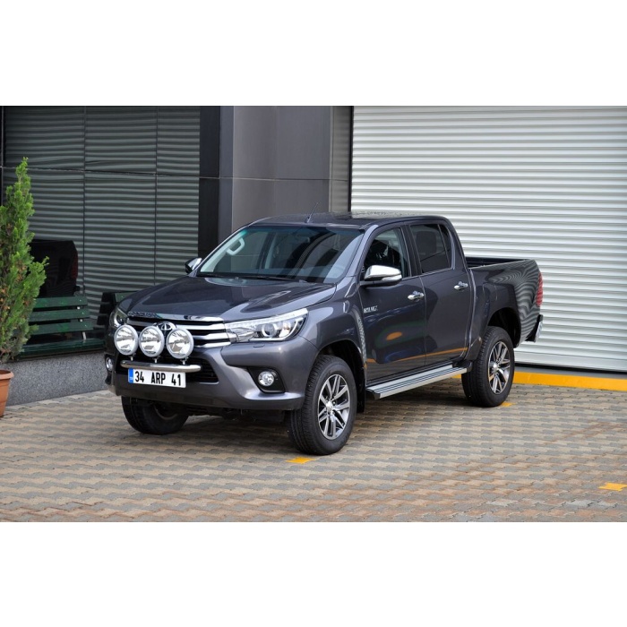 Praguri Laterale Toyota Hilux 15 -> - ARP Ronesans Silver - imagine 7