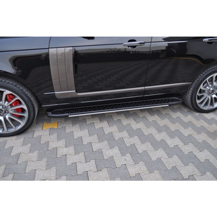 Praguri Laterale Land Rover Range Rover Vogue [14 ->] - ARP Artemis Grey Black - imagine 8