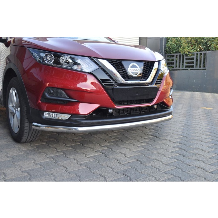Bara protectie fata Nissan Qashqai 17-Prezent ┬á- ARP TETRI, Chrome - imagine 5