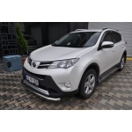 Bara protectie fata Toyota Rav 4 13-15 ┬á- ARP TETRI, Chrome - imagine 6