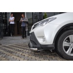 Bara protectie fata Toyota Rav 4 13-15 ┬á- ARP TETRI, Chrome - imagine 3