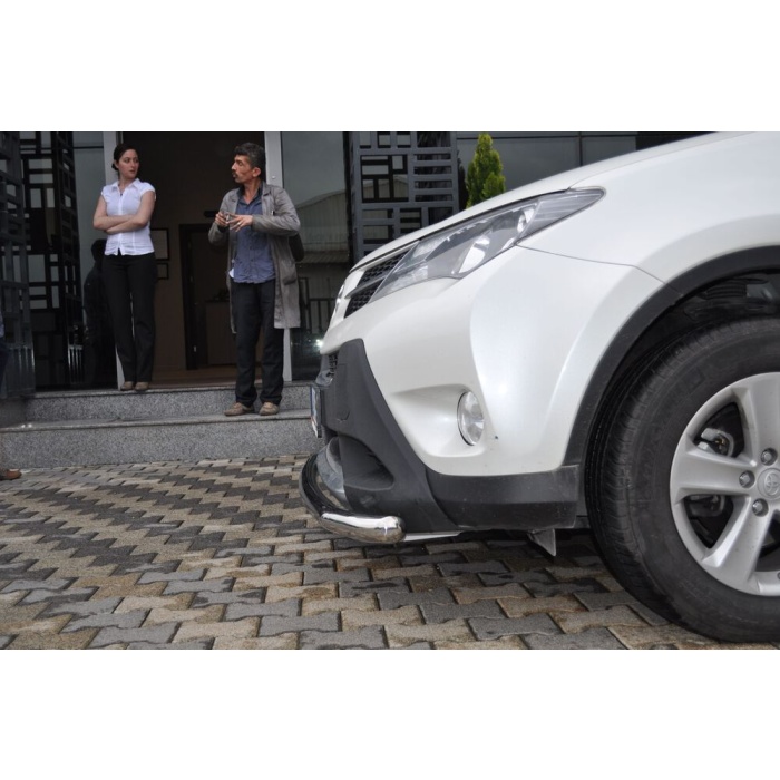 Bara protectie fata Toyota Rav 4 13-15 ┬á- ARP TETRI, Chrome - imagine 3