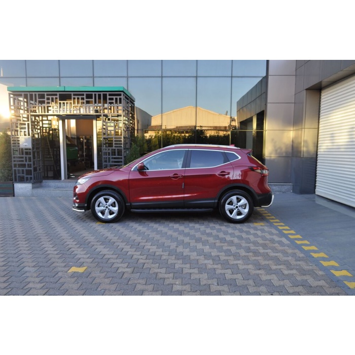 Praguri Laterale Nissan Qashqai 17 -> - ARP Newstar Black - imagine 9