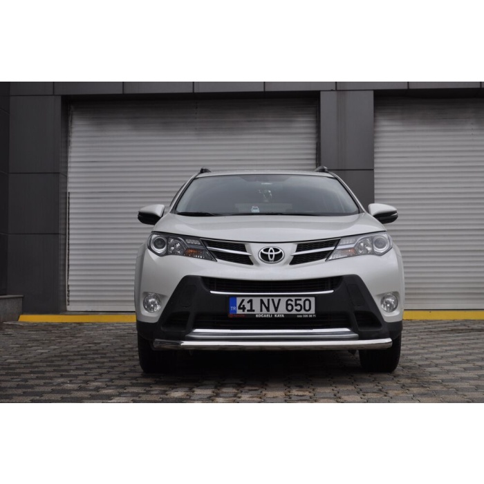 Bara protectie fata Toyota Rav 4 13-15 ┬á- ARP TETRI, Chrome - imagine 4