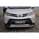 Bara protectie fata Toyota Rav 4 13-15 ┬á- ARP TETRI, Chrome - imagine 5