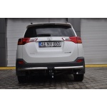 Kit Bara de protectie spate Toyota Rav 4 13-15 - ARP Mars Chrome - imagine 3