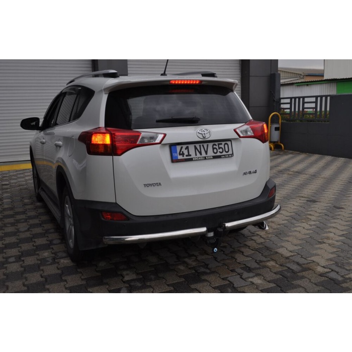Kit Bara de protectie spate Toyota Rav 4 13-15 - ARP Mars Chrome - imagine 4