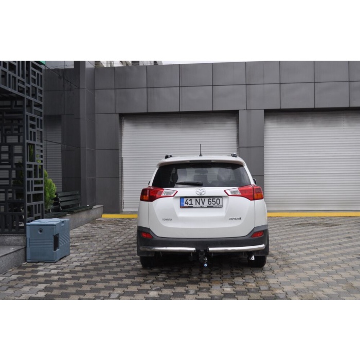 Kit Bara de protectie spate Toyota Rav 4 13-15 - ARP Mars Chrome - imagine 8