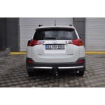 Kit Bara de protectie spate Toyota Rav 4 13-15 - ARP Mars Chrome - imagine 2