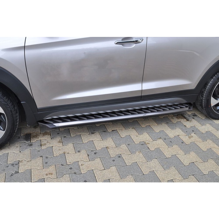 Praguri Laterale Hyundai Tucson 15 -> - ARP Northstar Chrome - imagine 8