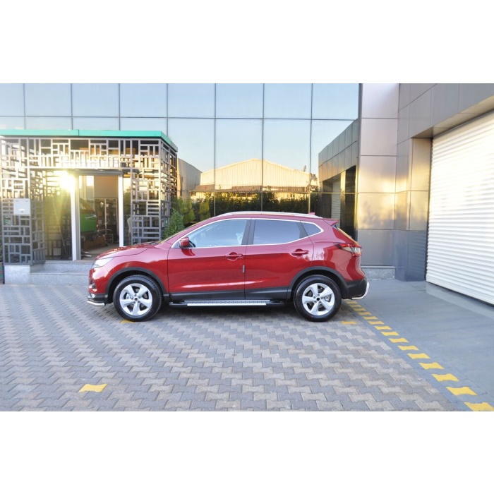 Praguri Laterale Nissan Qashqai 17 -> - ARP Artemis Silver - imagine 12