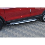 Praguri Laterale Nissan Qashqai 17 -> - ARP Artemis Silver - imagine 8