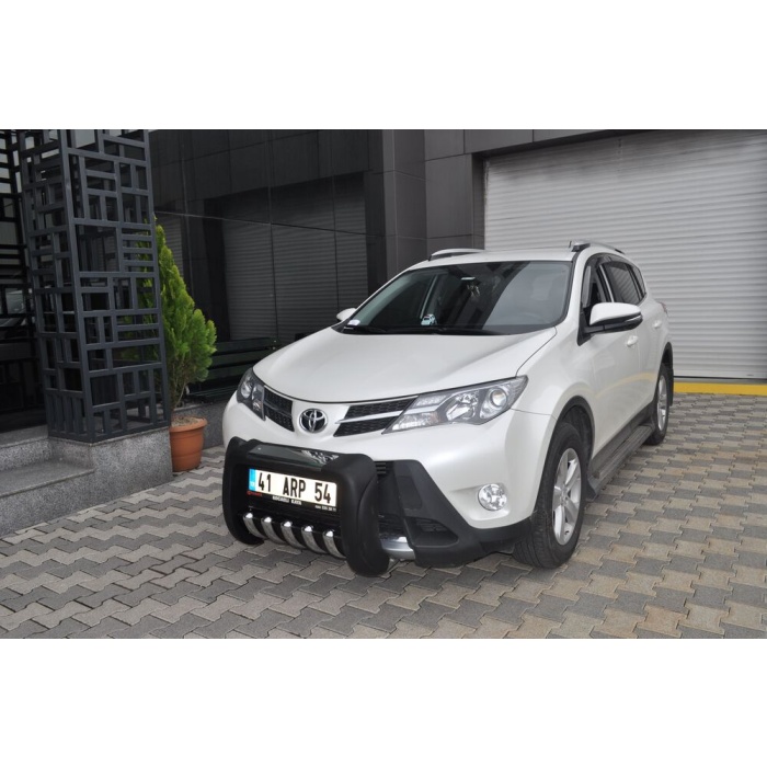 BullBar fata Toyota Rav 4 13-15 - ARP ATLAS, Negru - Chrome - imagine 13