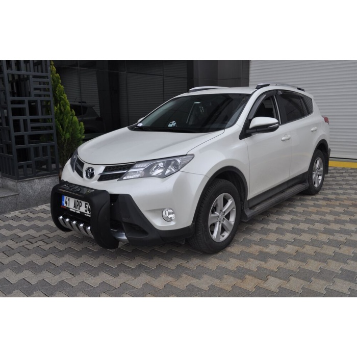 BullBar fata Toyota Rav 4 13-15 - ARP ATLAS, Negru - Chrome - imagine 8