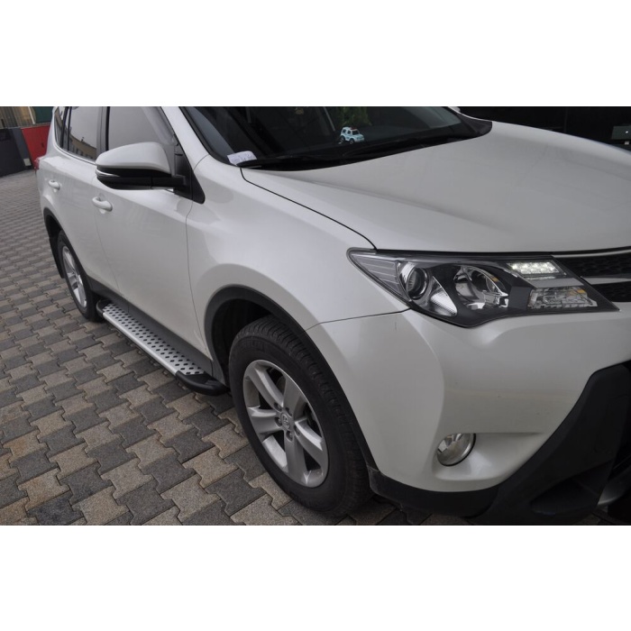 Praguri Laterale Toyota RAV 4 13-15 - ARP Artemis Silver - imagine 8