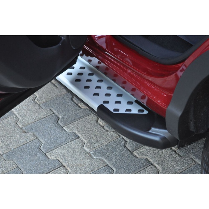 Praguri Laterale Nissan Qashqai 17 -> - ARP Artemis Silver - imagine 9