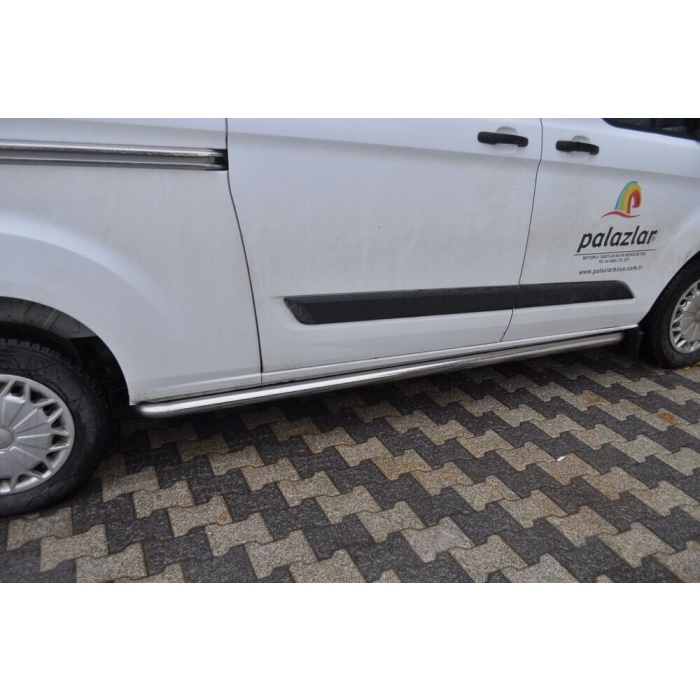 Praguri laterale Ford Custom LWB-SWB 12-Prezent - ARP SPORT Chrome - imagine 2