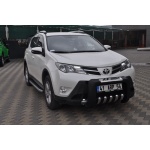 BullBar fata Toyota Rav 4 13-15 - ARP ATLAS, Negru - Chrome - imagine 4