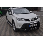 BullBar fata Toyota Rav 4 13-15 - ARP ATLAS, Negru - Chrome - imagine 11