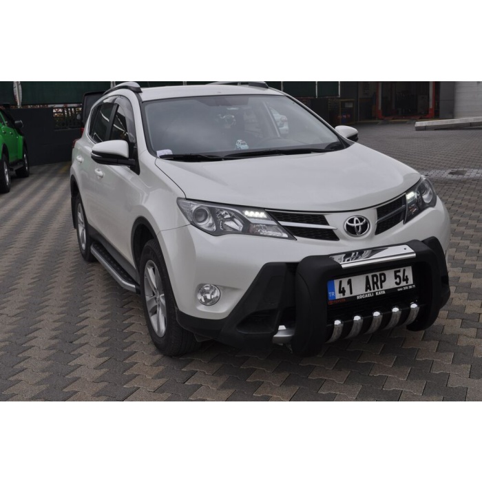 BullBar fata Toyota Rav 4 13-15 - ARP ATLAS, Negru - Chrome - imagine 11