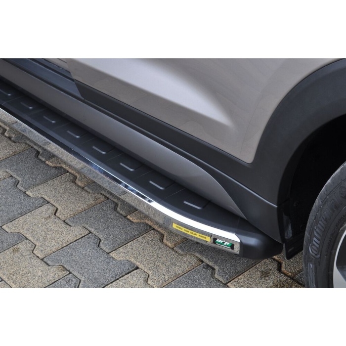 Praguri Laterale Hyundai Tucson 15 -> - ARP Newstar Chrome - imagine 4