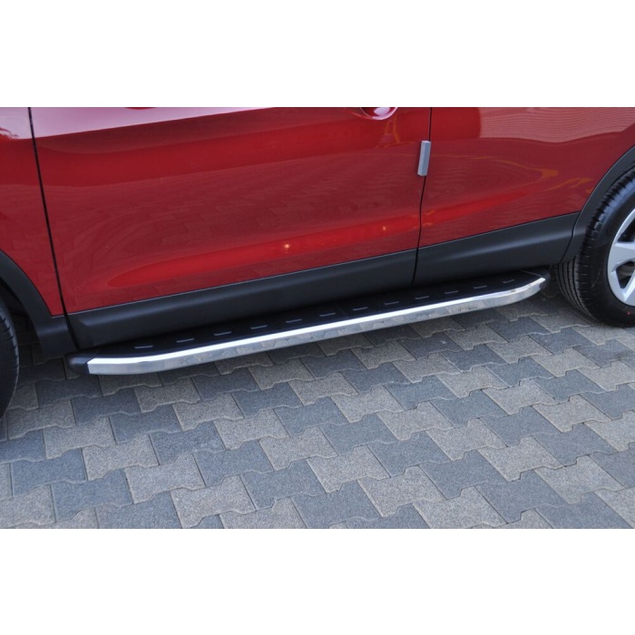 Praguri Laterale Nissan Qashqai 17 -> - ARP Newstar Chrome - imagine 5