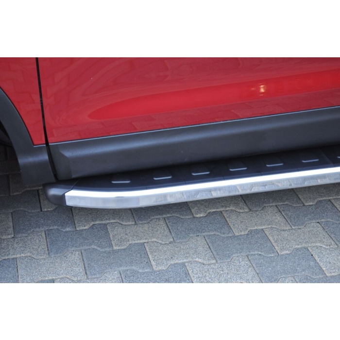 Praguri Laterale Nissan Qashqai 17 -> - ARP Newstar Chrome - imagine 6