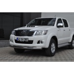 Bara protectie fata Toyota Hilux Vigo 12-14 - ARP TETRI, Chrome - imagine 3