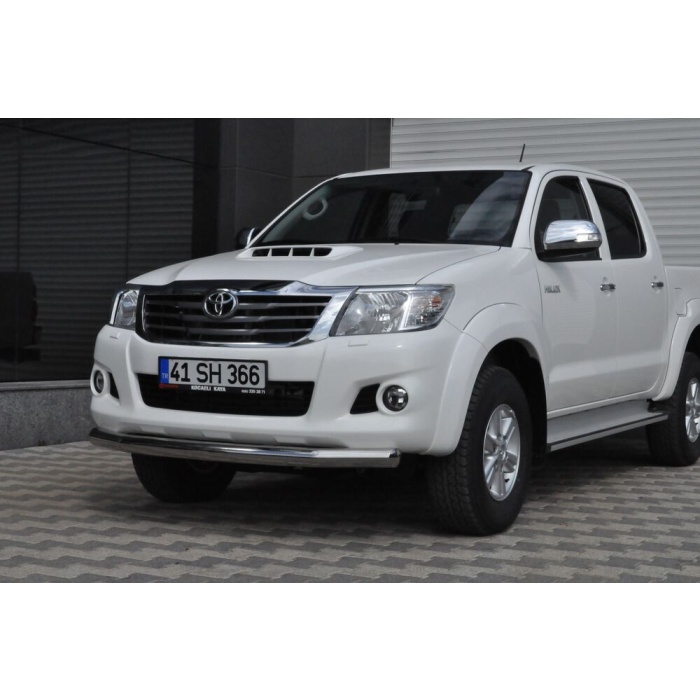 Bara protectie fata Toyota Hilux Vigo 12-14 - ARP TETRI, Chrome - imagine 3