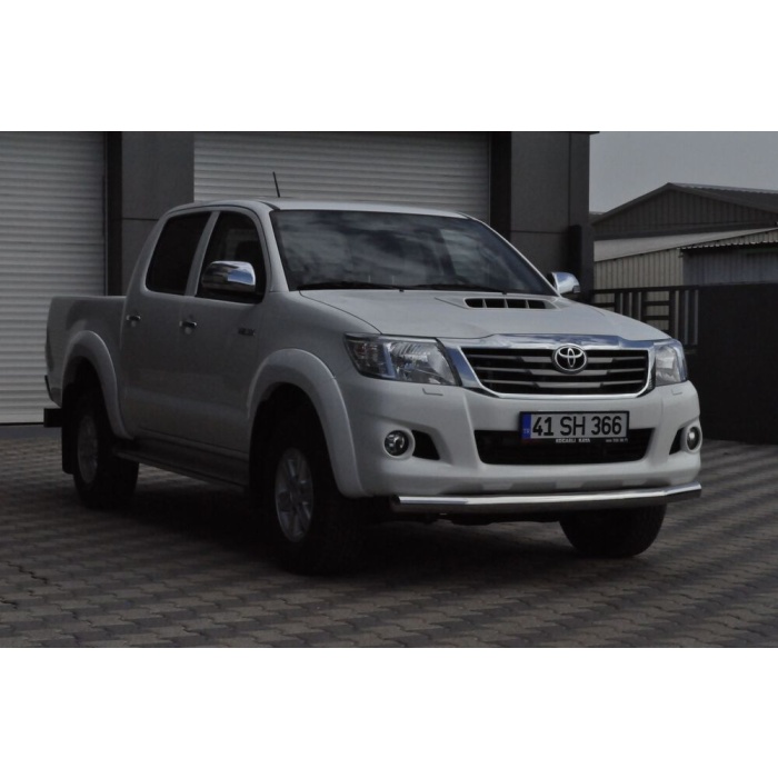 Bara protectie fata Toyota Hilux Vigo 12-14 - ARP TETRI, Chrome - imagine 2