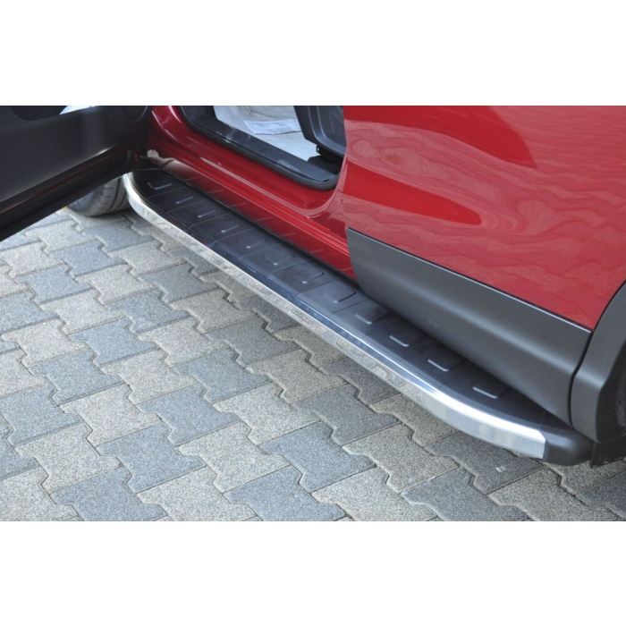 Praguri Laterale Nissan Qashqai 17 -> - ARP Newstar Chrome - imagine 4