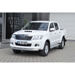 Bara protectie fata Toyota Hilux Vigo 12-14 - ARP TETRI, Chrome - imagine 6
