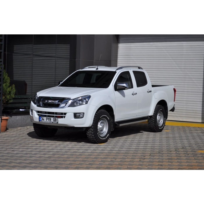 Praguri Laterale Isuzu D-Max 12 -> - ARP Ronesans Black - imagine 5