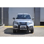 BullBar fata Isuzu MU-X 15-Prezent - ARP ATLAS, Negru - Chrome - imagine 4