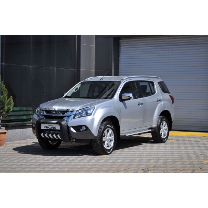 BullBar fata Isuzu MU-X 15-Prezent - ARP ATLAS, Negru - Chrome - imagine 3