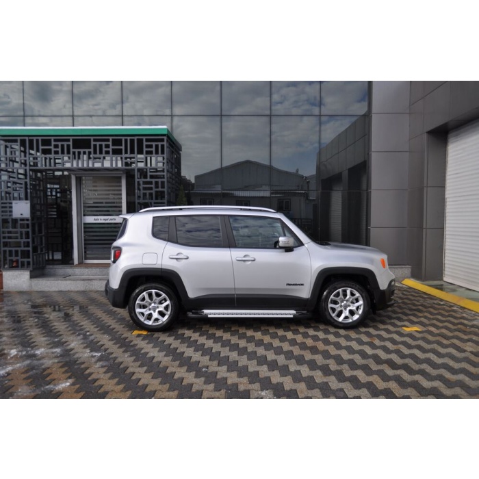 Praguri Laterale Jeep Renegate 15 -> - ARP Artemis Silver - imagine 13