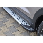 Praguri Laterale Hyundai Tucson 15 -> - ARP Artemis Silver - imagine 11