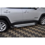 Praguri Laterale Jeep Renegate 15 -> - ARP Artemis Silver - imagine 15