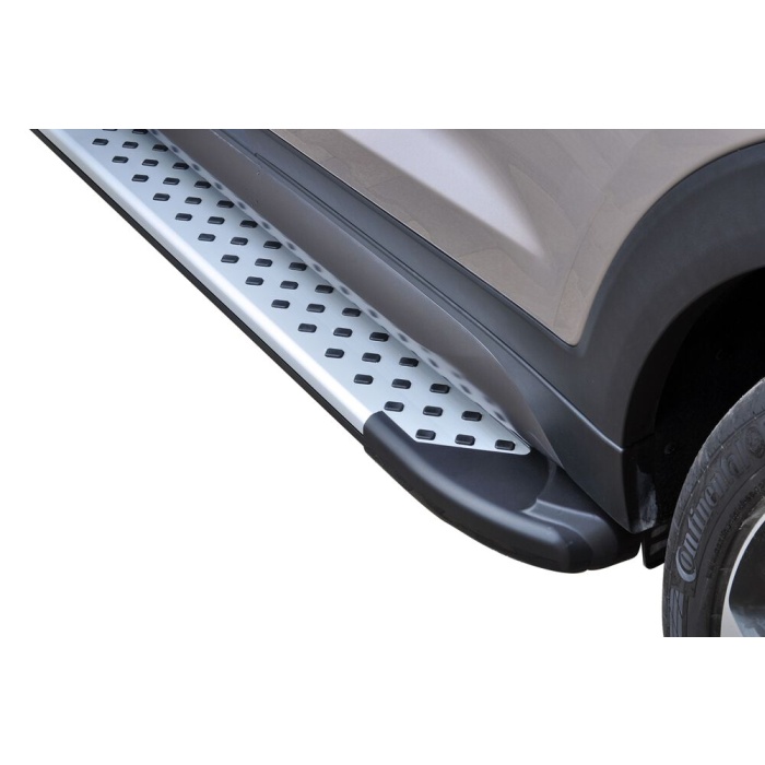 Praguri Laterale Hyundai Tucson 15 -> - ARP Artemis Silver - imagine 14