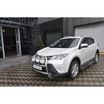 Bullbar fata Toyota RAV 4 [13-15] - ARP KUNGSBACKA, Chrome, cu suporti pentru LEDbar-uri sau Proiectoare - imagine 5