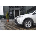 Bullbar fata Toyota RAV 4 [13-15] - ARP KUNGSBACKA, Chrome, cu suporti pentru LEDbar-uri sau Proiectoare - imagine 14