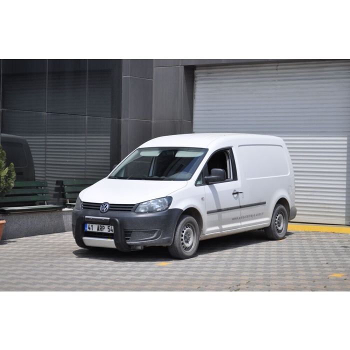 BullBar fata Volkswagen Caddy 11-Prezent ┬á- ARP WINBO, Negru - Chrome - imagine 2