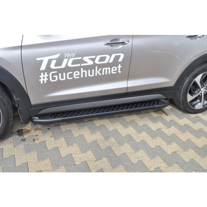 Praguri Laterale Hyundai Tucson 15 -> - ARP Artemis Black - imagine 11