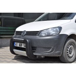 BullBar fata Volkswagen Caddy 11-Prezent ┬á- ARP WINBO, Negru - Chrome - imagine 5