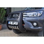 BullBar fata Toyota Hilux Vigo 12-14 - ARP PASIFIC Negru - Chrome - imagine 3